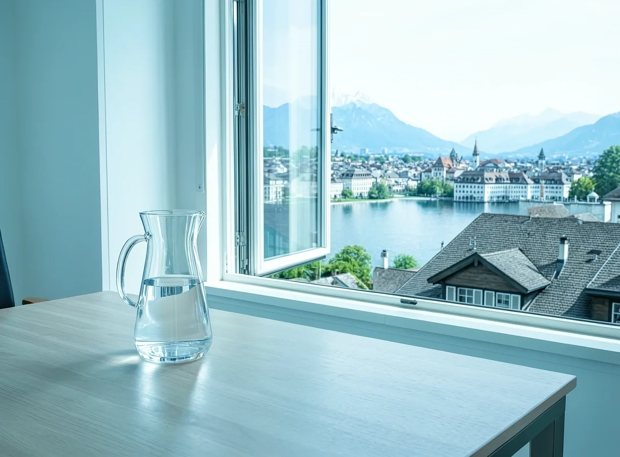 Ausblick auf die Umgebung von Lausanne